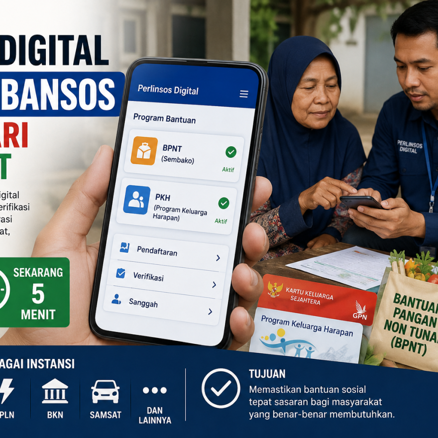 Perlinsos Digital: Langkah Baru Menuju Bansos yang Lebih Tepat Sasaran